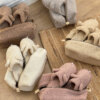 Подарунковий набір TEDDY pink (косметичка, капці)