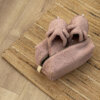 Подарунковий набір TEDDY pink (косметичка, капці)