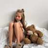 Капці домашні дитячі HS хутрянi TEDDY brown