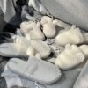 Капці домашні дитячі HS хутрянi TEDDY white