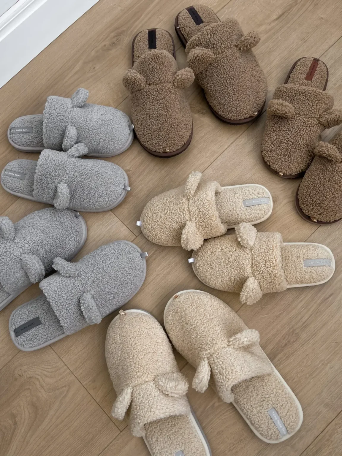 Капці домашні чоловічі Teddy grey
