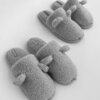 Капці домашні жіночі HS хутрянi TEDDY grey