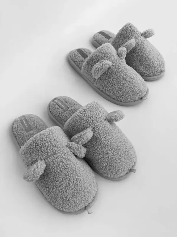 Капці домашні чоловічі Teddy grey