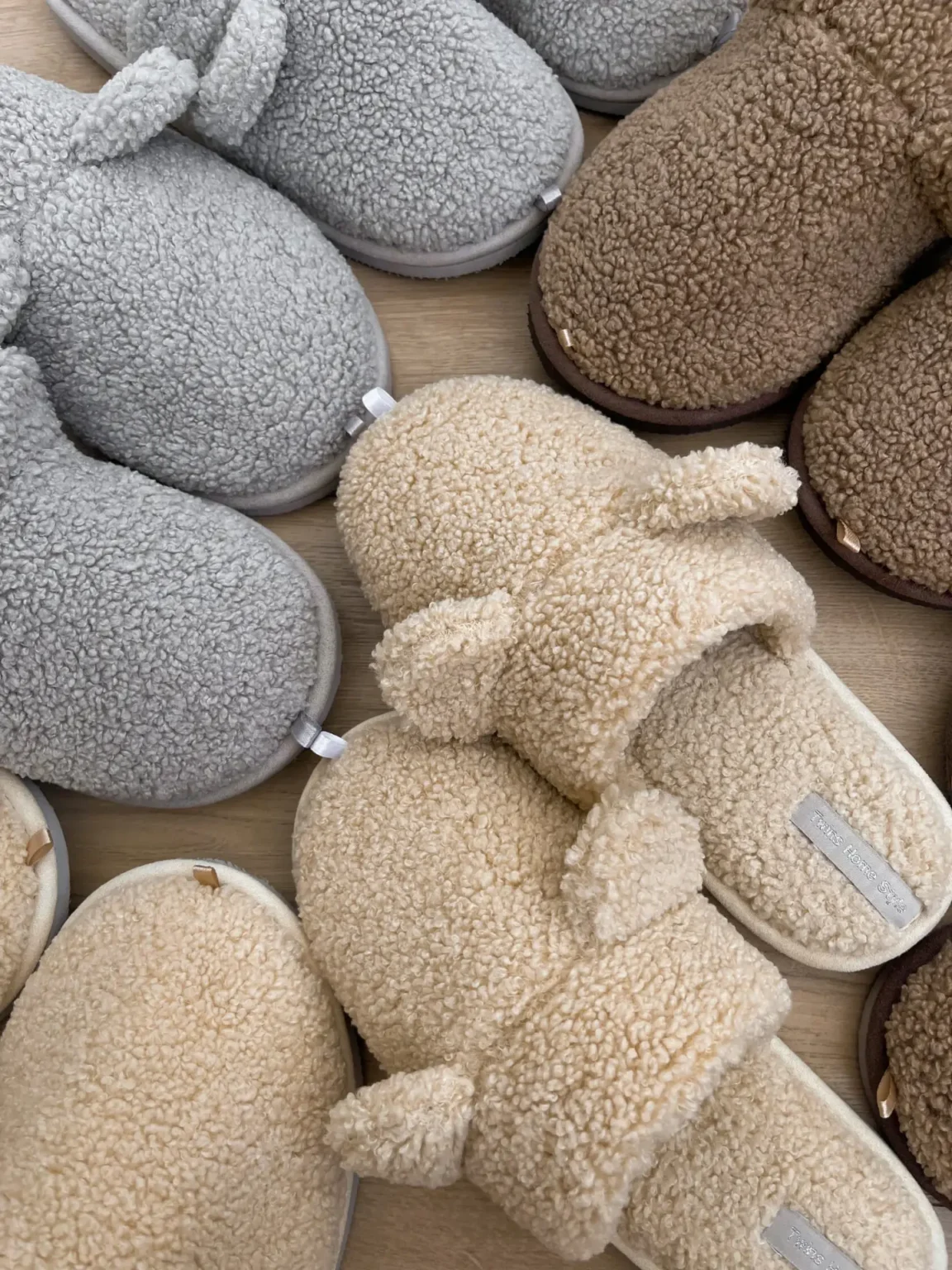 Капці домашні чоловічі Teddy grey