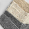 Шкарпетки вовняні меланж сірі