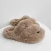 Капці жіночі # хутро бежеві