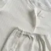 Рібана шорти з гульфіком молочні