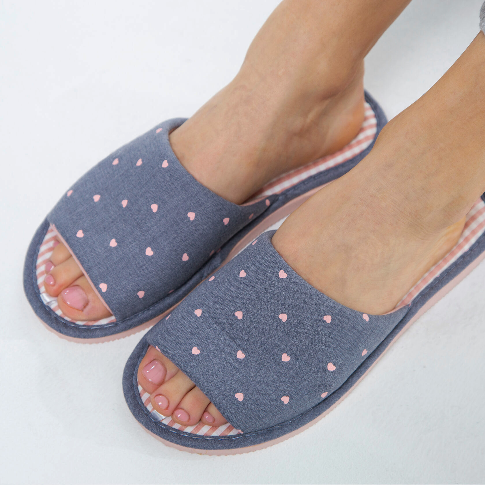 Капці домашні жіночі HS (джинс)