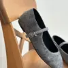 Взуття Балетки жіночі войлочні сірі