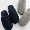 Капці домашні чоловічі  Тедди сірі без вух