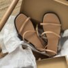 Twins босоніжки відкриті на зав'язках бежеві