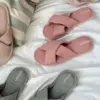Капці домашні жіночі HS-VL перехрест рожеві  піке