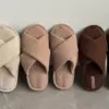 Капці домашні жіночі HS-VL вельвет Х мокко
