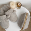 Подарунковий набір TEDDY grey (косметичка, капці)