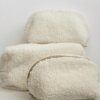 Подарунковий набір TEDDY white (косметичка, капці, пакування сіре)
