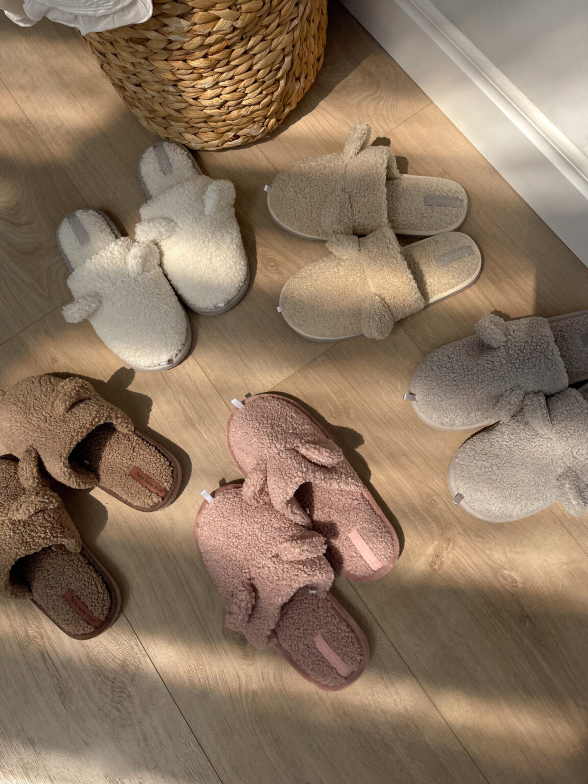 Подарунковий набір TEDDY milk (косметичка, капці)