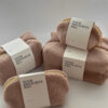 Подарунковий набір TEDDY pink (косметичка, капці, пакування сіре)