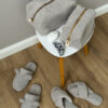 Подарунковий набір TEDDY grey (косметичка, капці)