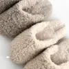 Капці домашні жіночі HS-OZ хутряні curly milk