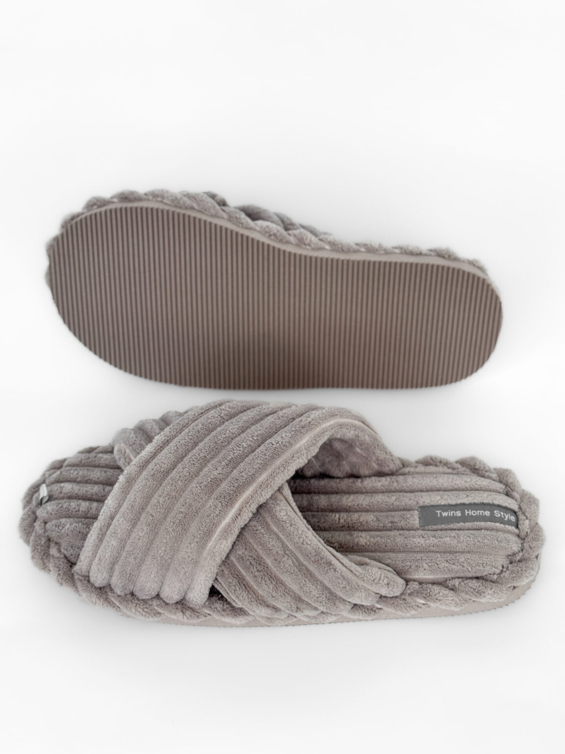 Капці домашні жіночі HS-Puffy grey (Х)