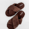 Капці домашні жіночі HS-Puffy brown (Х)