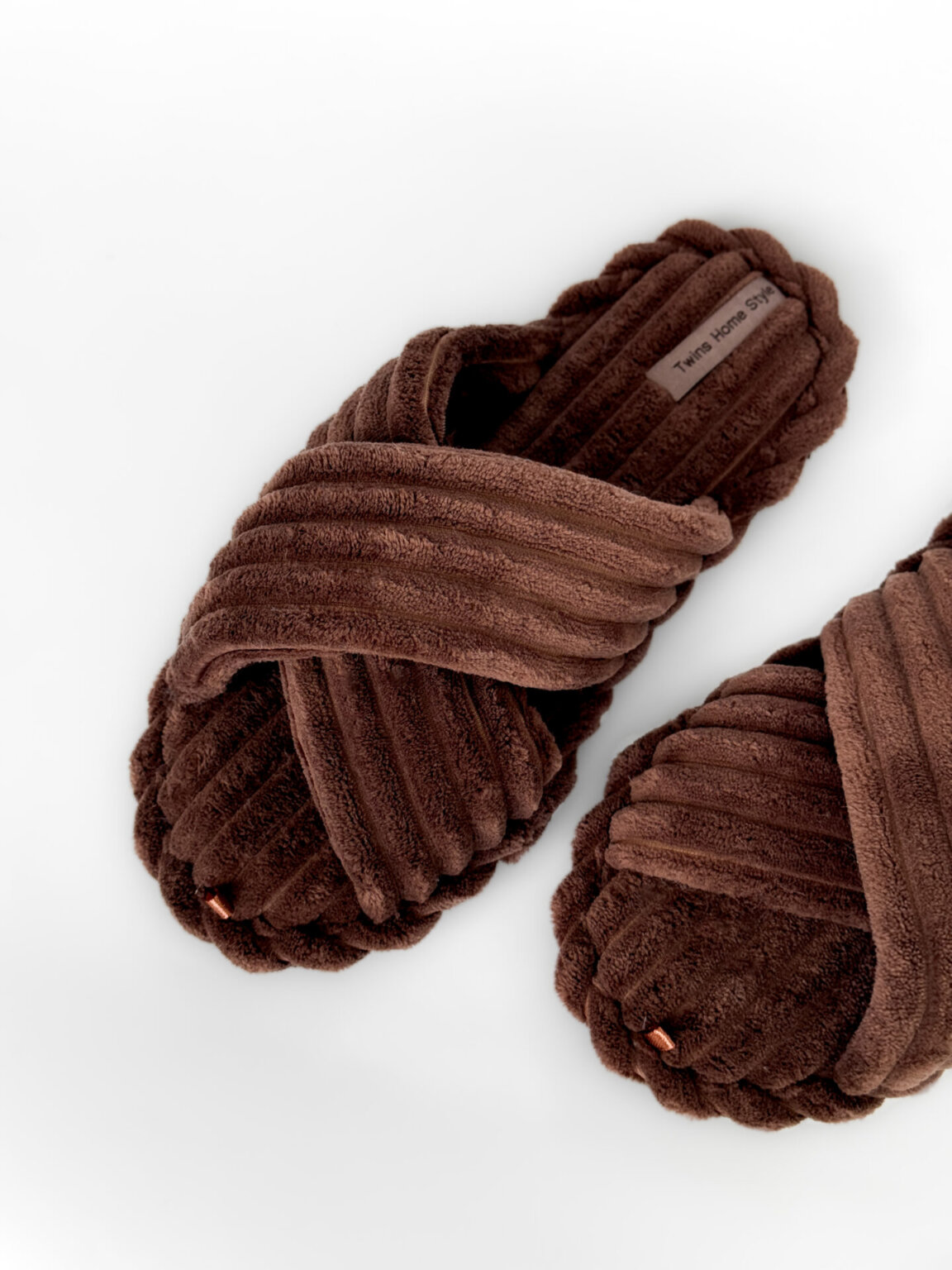 Капці домашні жіночі HS-Puffy brown (Х)