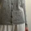 Кардиган бавовна на ґудзиках сірий