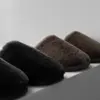 Капці домашні чоловiчі HS-LUX хутрянi графiт