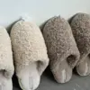 Капці домашні жіночі HS-OZ хутряні curly gray