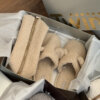 Подарунковий набір TEDDY milk (косметичка, капці, пакування коричневе)