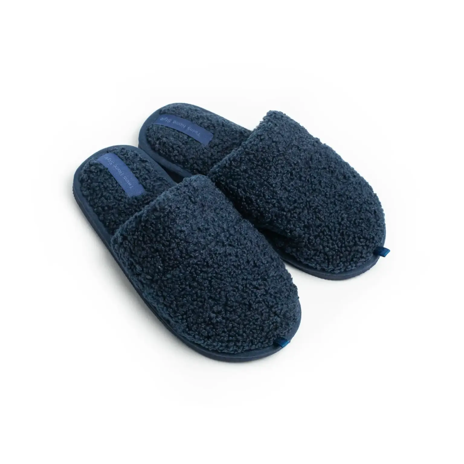 Капці домашні дитячі HS хутрянi TEDDY blue (без вух)
