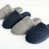 Капці домашні дитячі HS хутрянi TEDDY blue (без вух)