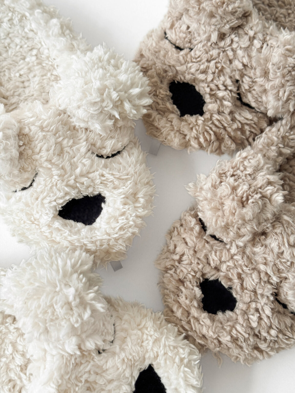 Капці домашні дитячі HS-LUX напівчешки ANIMALS bear beige