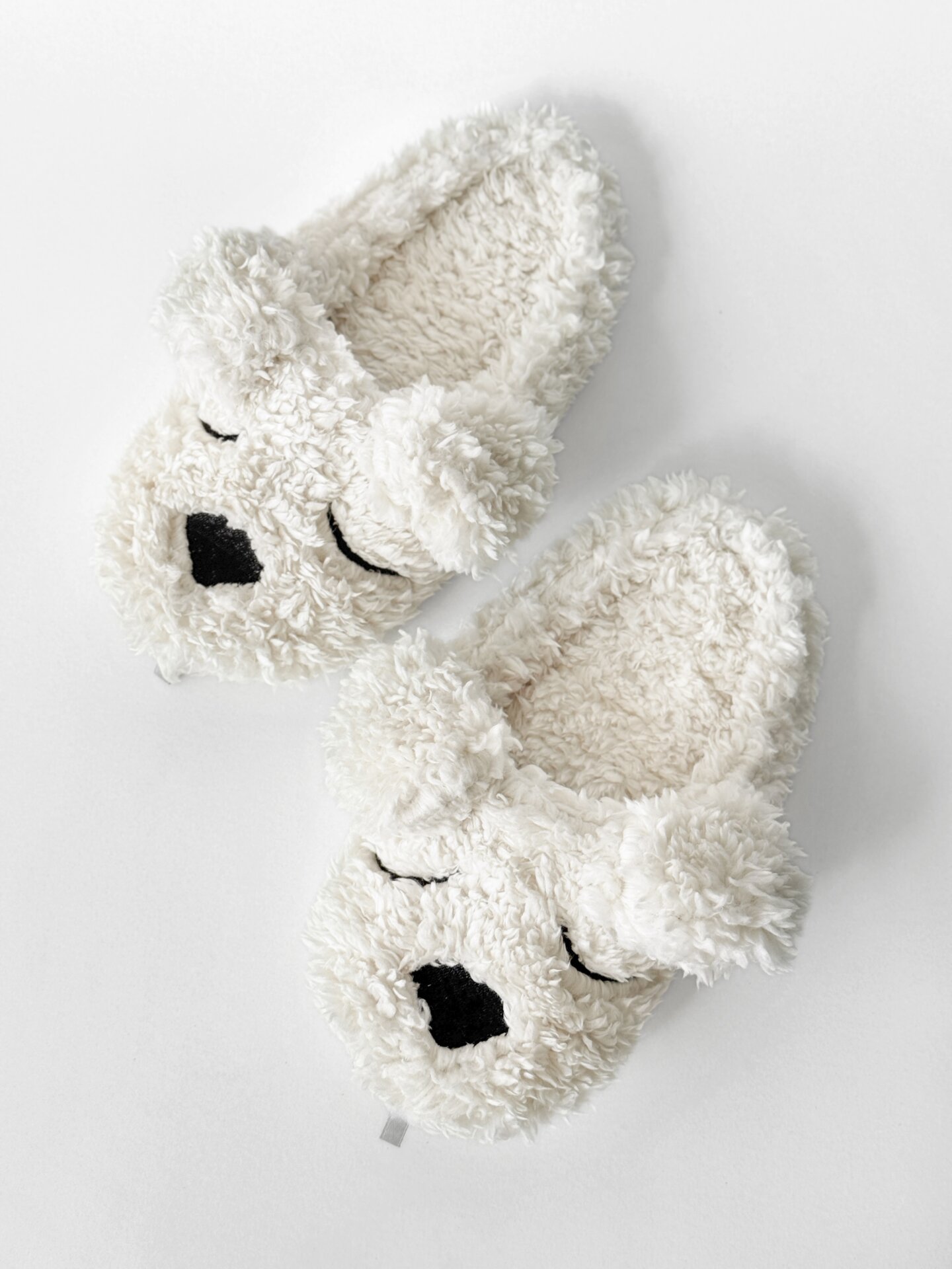 Капці домашні дитячі HS-LUX напівчешки ANIMALS bear white