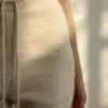 Soft в'язані шорти молочні