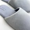 Капці домашні жіночі велюрові ЕВ-2018Ц2 (блакитний) з дефектами