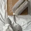 Капці домашні чешки жіночі хмаринки (мʼякі) gray
