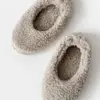 Капці домашні чешки жіночі хмаринки (мʼякі) beige
