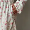 Костюм сорочка на кулісці та штани шаровари батист "акварель на білому"