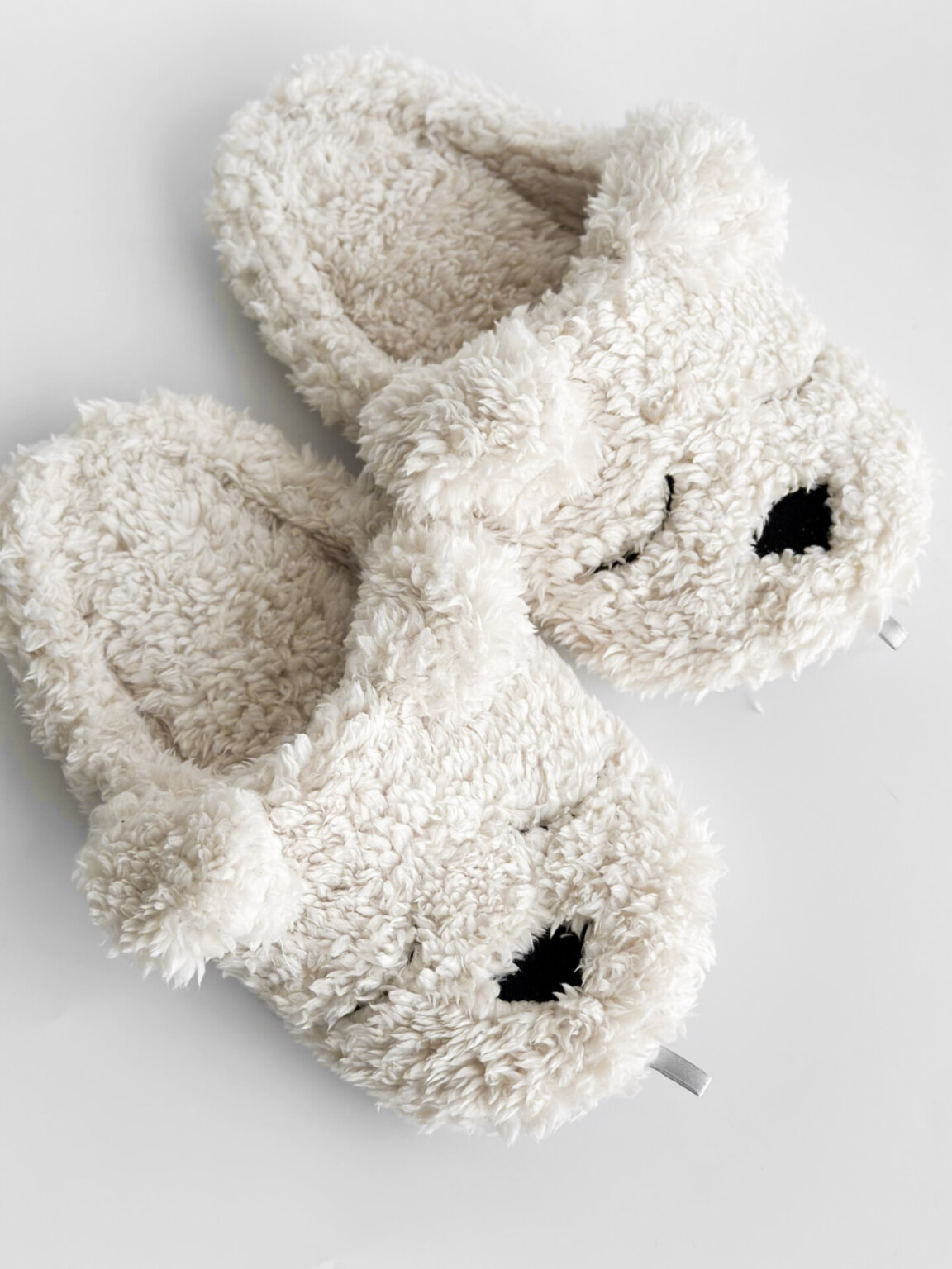 Капці домашні жіночі HS-LUX напiвчешки ANIMALS bear white