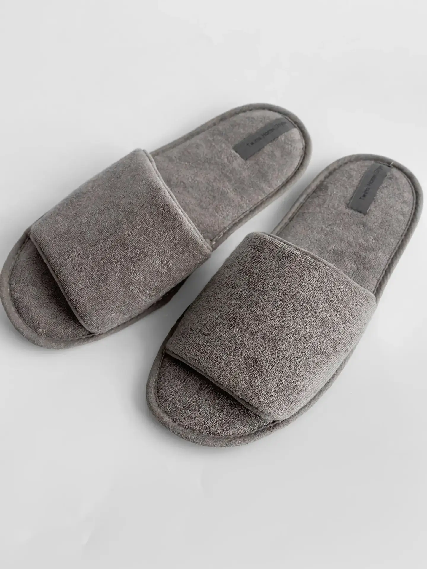Капці домашні чоловічі HS-VL флісові PVC gray