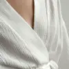 Халат Кімоно короткий муслін білий 2-х сл.
