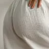 Штани Моно Шаровари муслін білий 2-х сл.