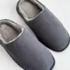 Капці домашні напівчешки чоловічі VELVET графіт