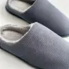 Капці домашні напівчешки чоловічі VELVET графіт
