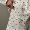 Муслін Костюм з округлим комірком квітка