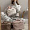 Косметичка TEDDY коричневого кольору СУНДУК