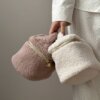 Косметичка TEDDY пудрового кольору СУНДУК