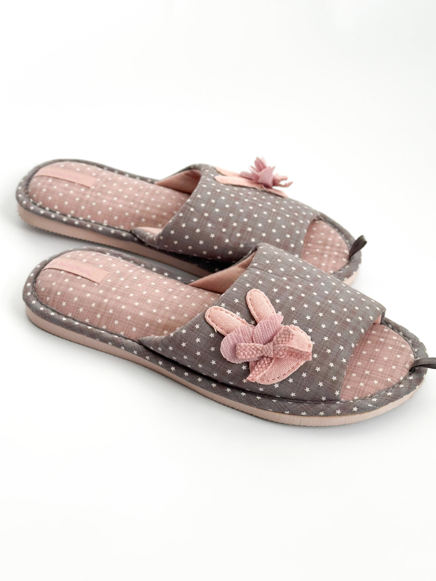 Капці домашні жіночі HS-VL Pink rabbit (з дефектами)