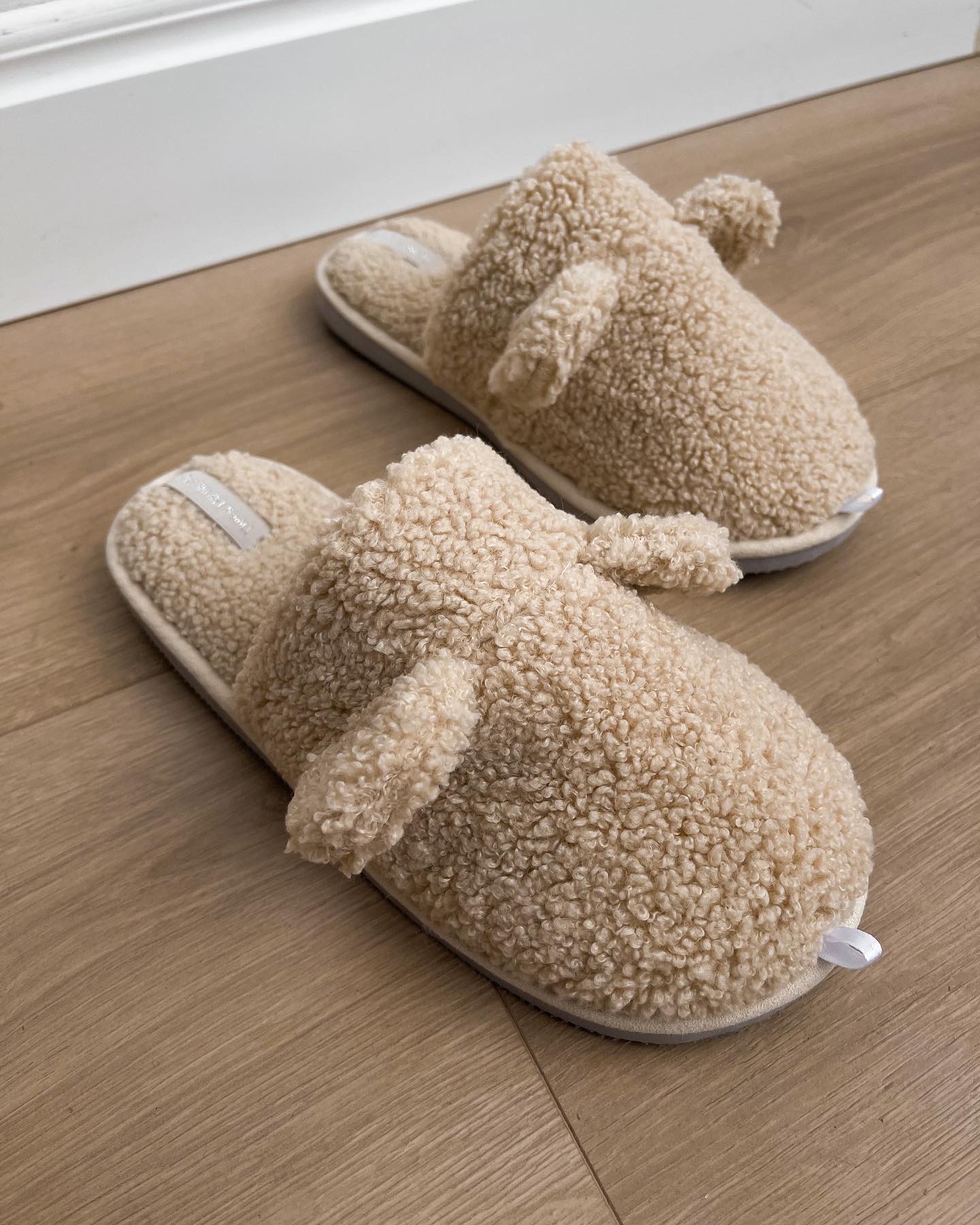 Капці домашні жіночі HS хутрянi TEDDI milk